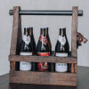 Переноска для пива из амбарной доски «Tray for beer»